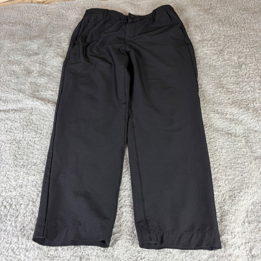 Marc New York Mens Performance Travel Pants Black 32x29 Stretch Chino